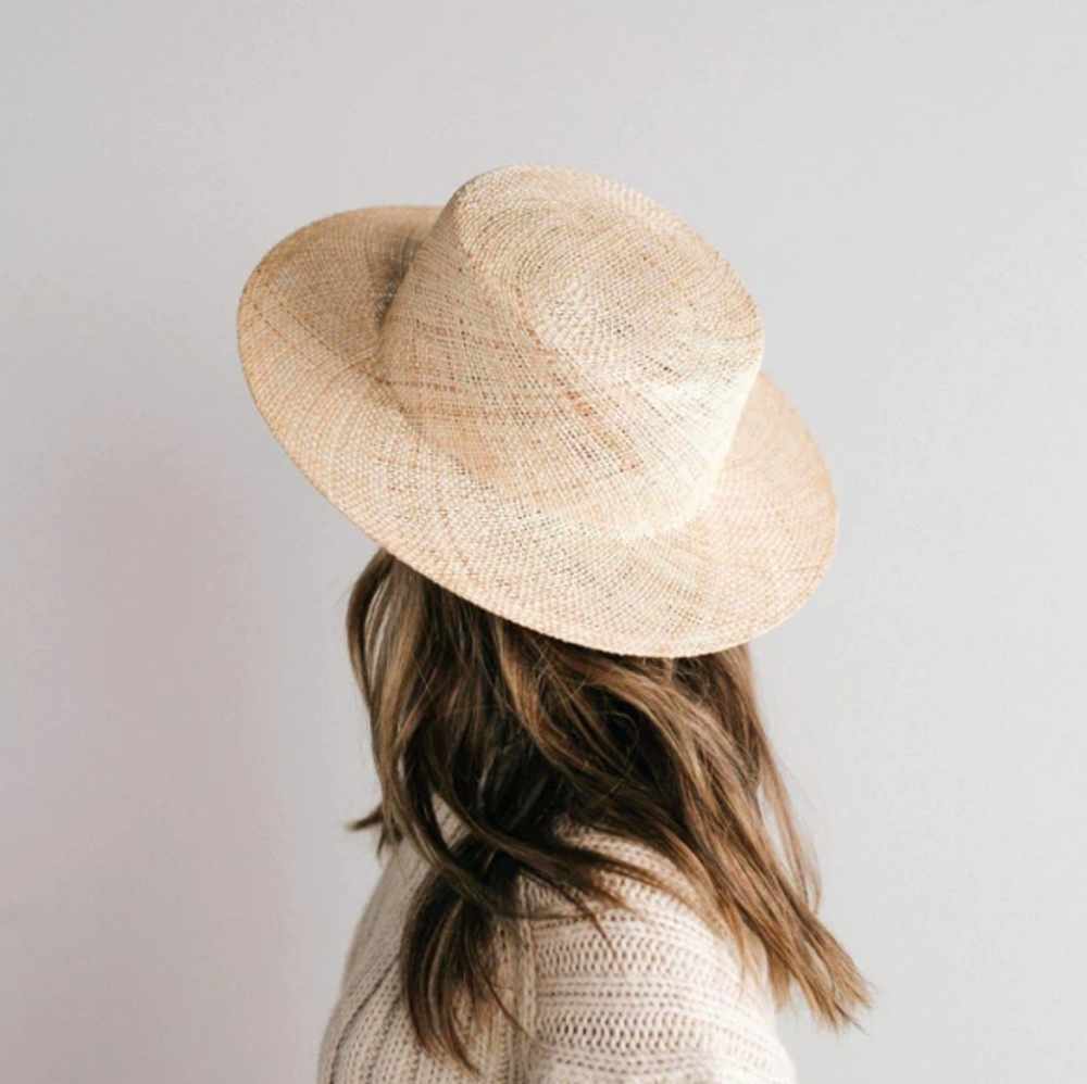 GIGI PIP Tan Straw Hat